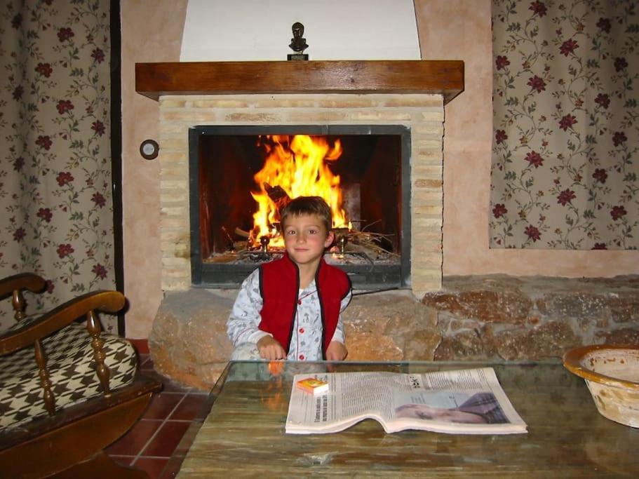 Gran Casa, Lagunas De Ruidera, Bbq, Porche, Chimenea ภายนอก รูปภาพ